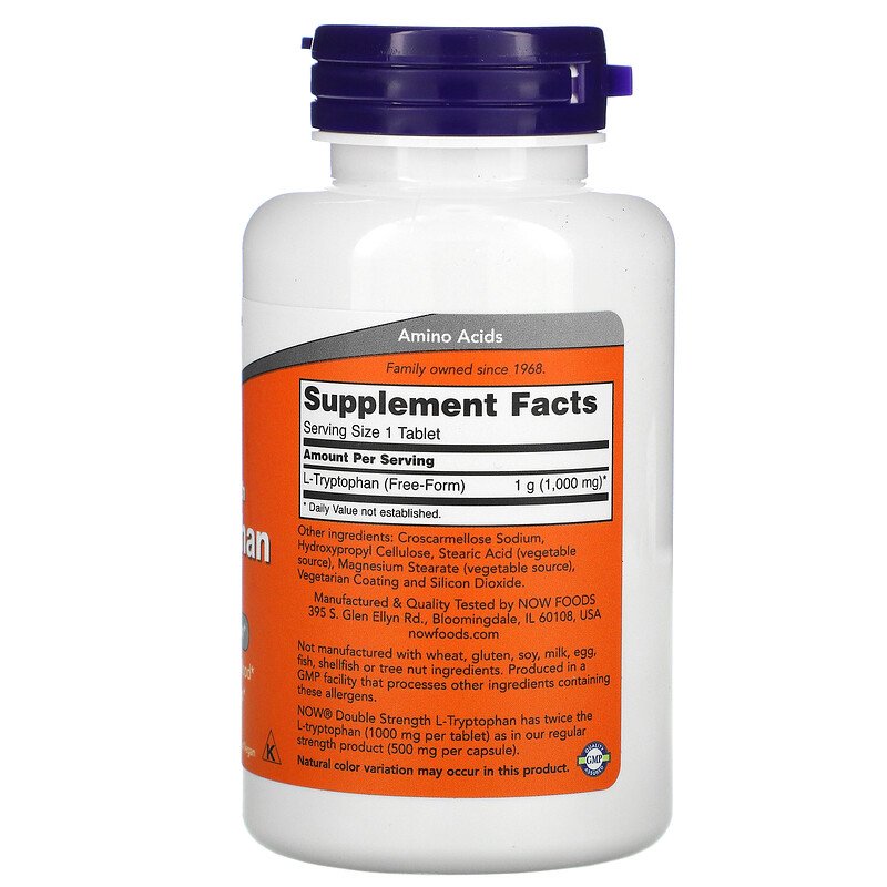 NOW Tryptophan - - Now Foods