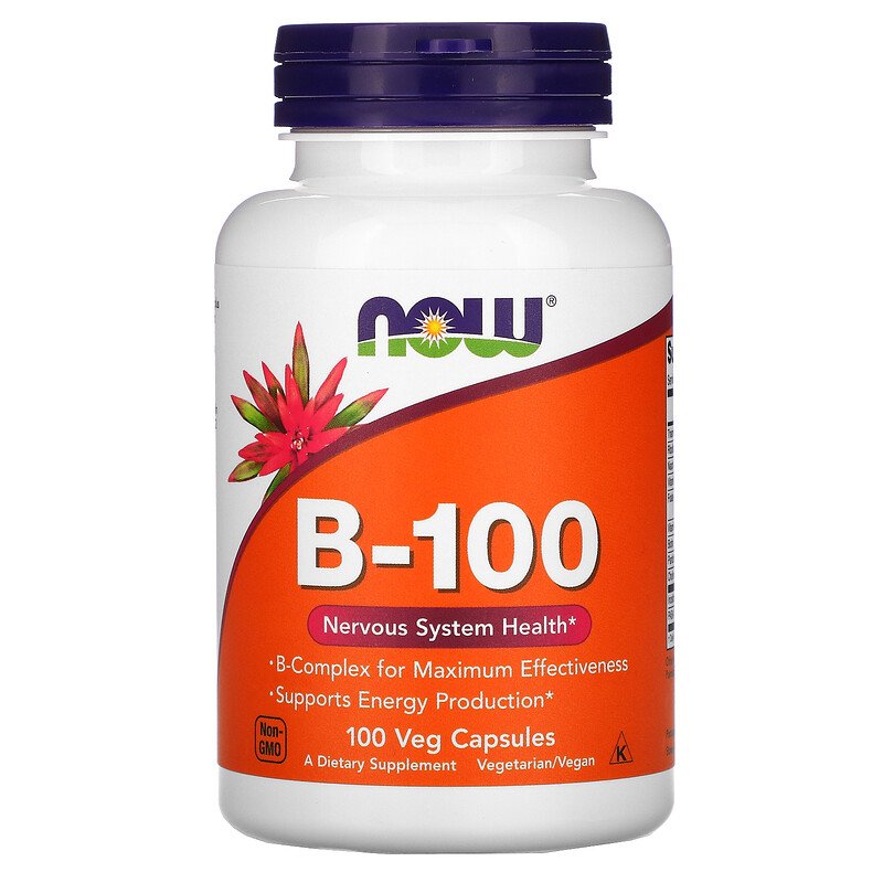NOW B-100 - - Now Foods