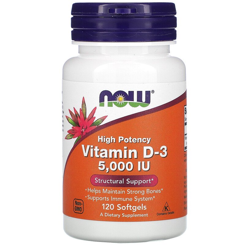 NOW Vitamin D3 - - Now Foods