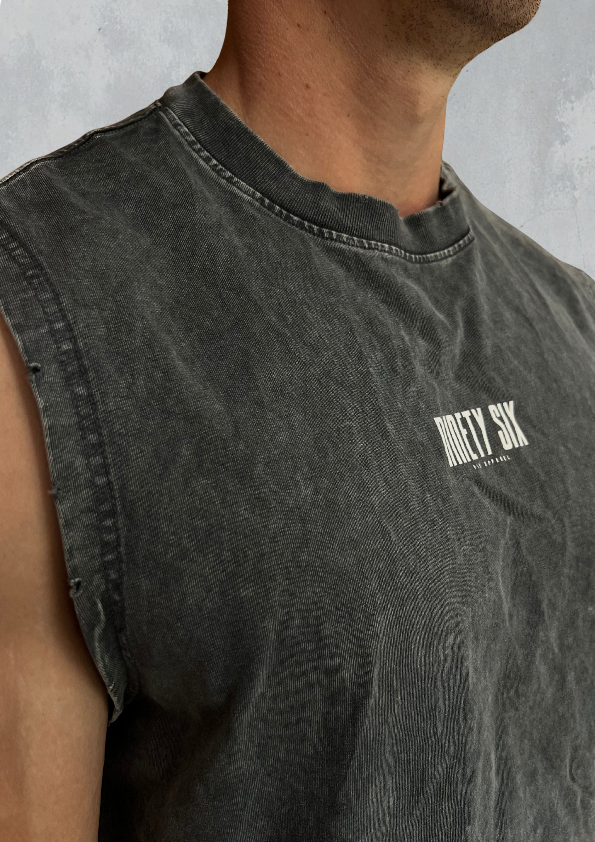 Men's Vintage Singlet Top - - Ninety Six Fit Apparel