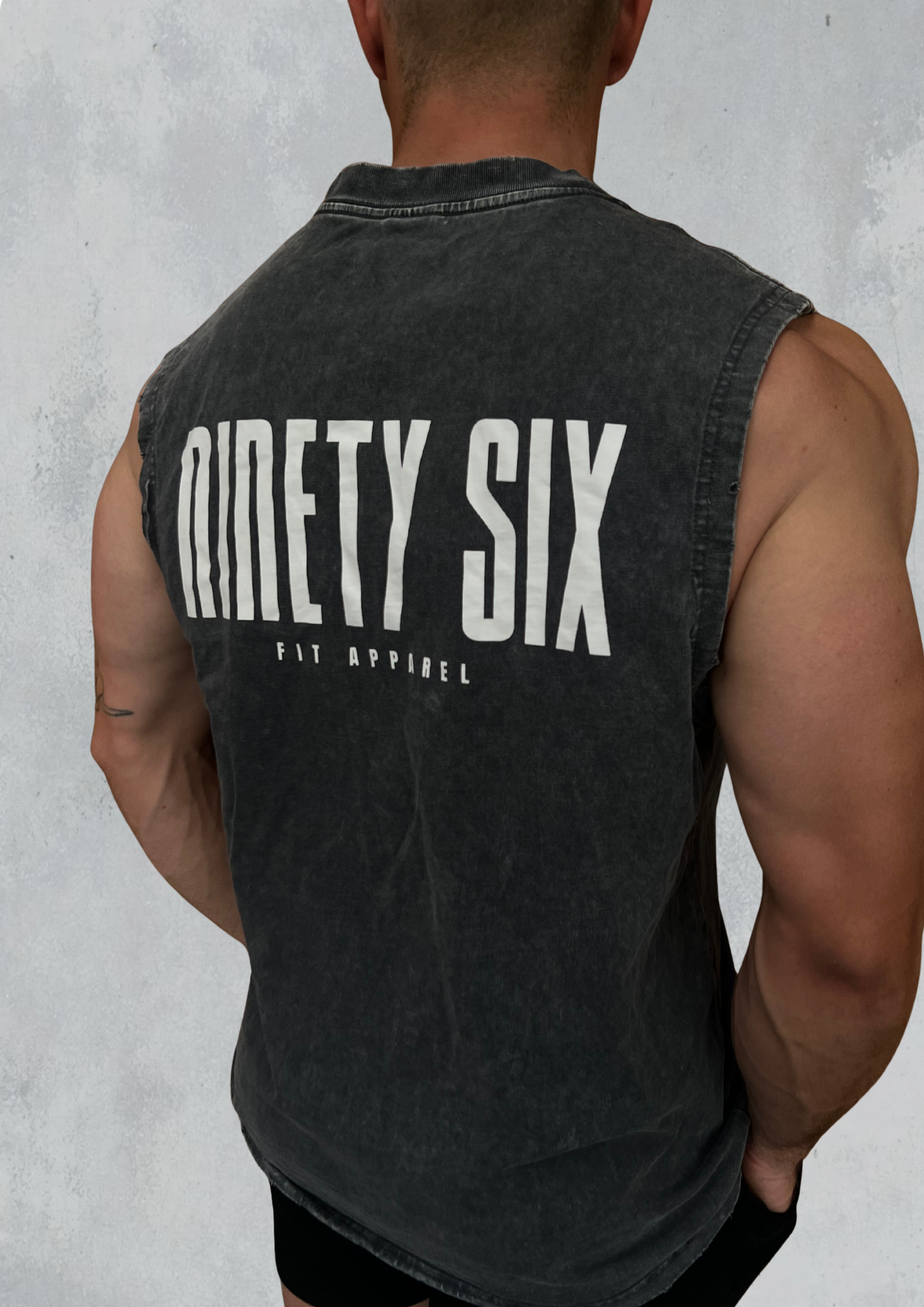 Men's Vintage Singlet Top - - Ninety Six Fit Apparel