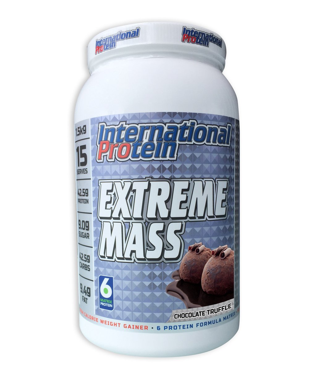 Extreme Mass - 1.5kg Chocolate Truffle - International Protein