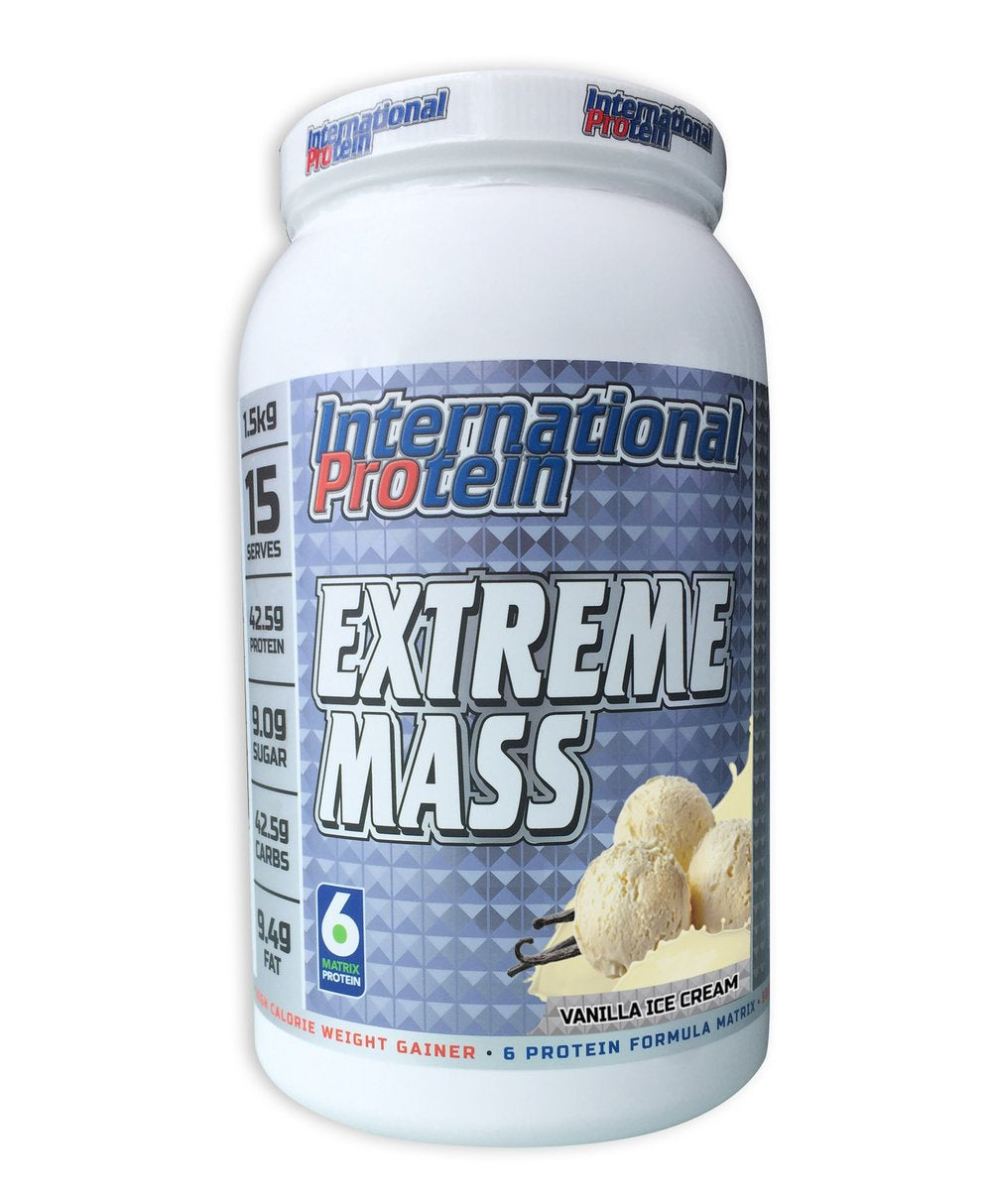 Extreme Mass - 1.5kg Vanilla - International Protein