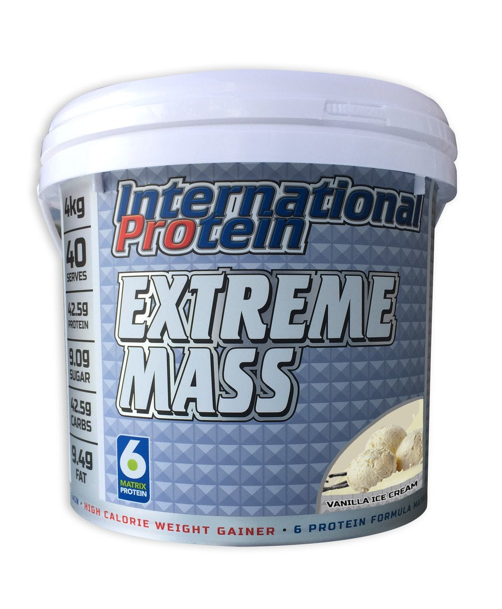 Extreme Mass - 4kg Vanilla - International Protein