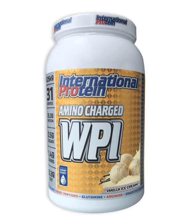 Amino Charged WPI - 1.25kg Vanilla - International Protein