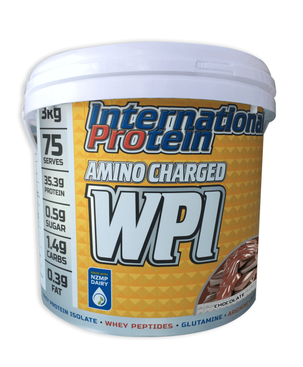 Amino Charged WPI - 3kg Chocolate - International Protein