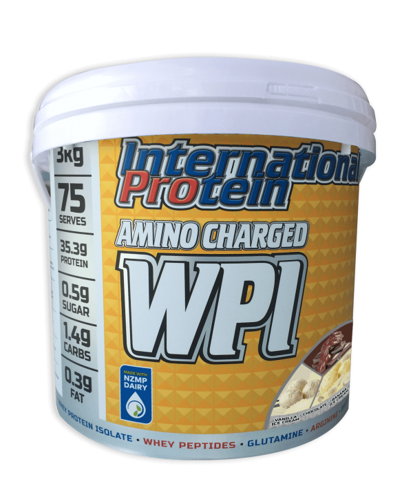 Amino Charged WPI - 3kg Multi Flavour - International Protein