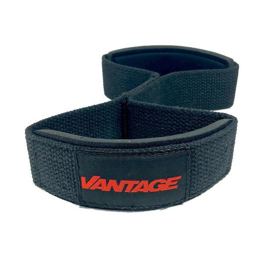 Double Loop Lifting Straps Black - - Vantage Strength