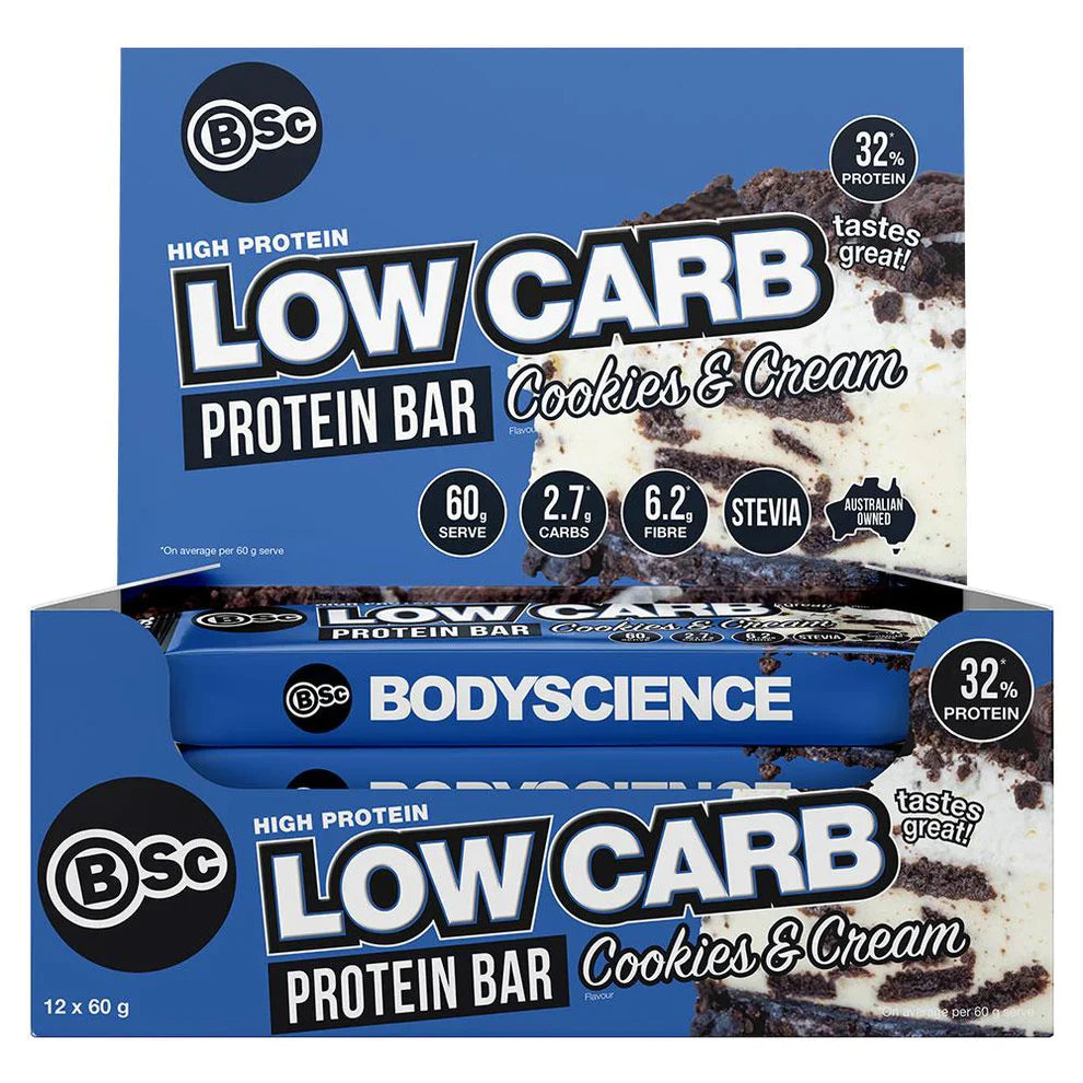 High Protein Low Carb Protein Bar - - Body Science