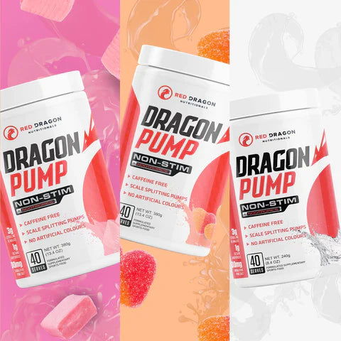 Dragon Pump Non-Stim Preworkout - - Red Dragon
