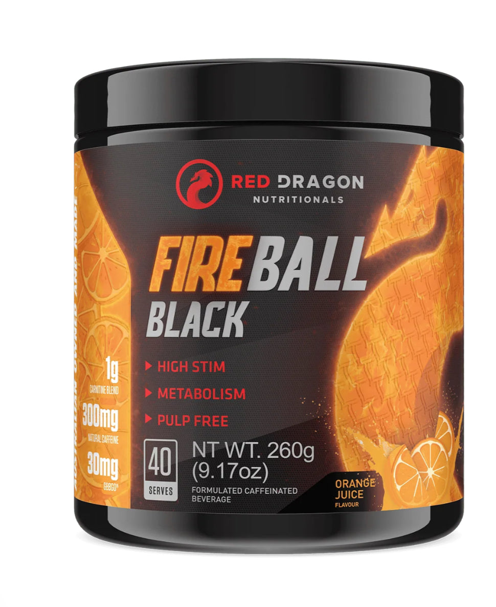 Fireball Black - Orange Juice - Red Dragon