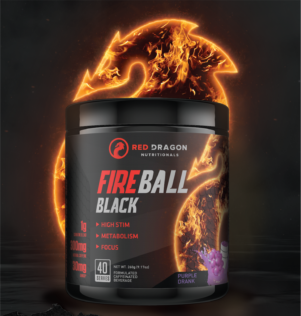 Fireball Black - Purple Drank - Red Dragon