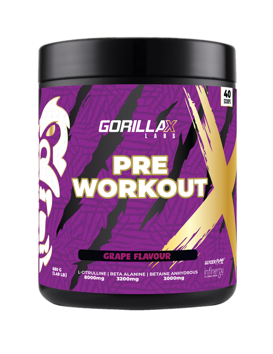 Gorilla X Labs Pre workout - Grape - Gorilla X Labs