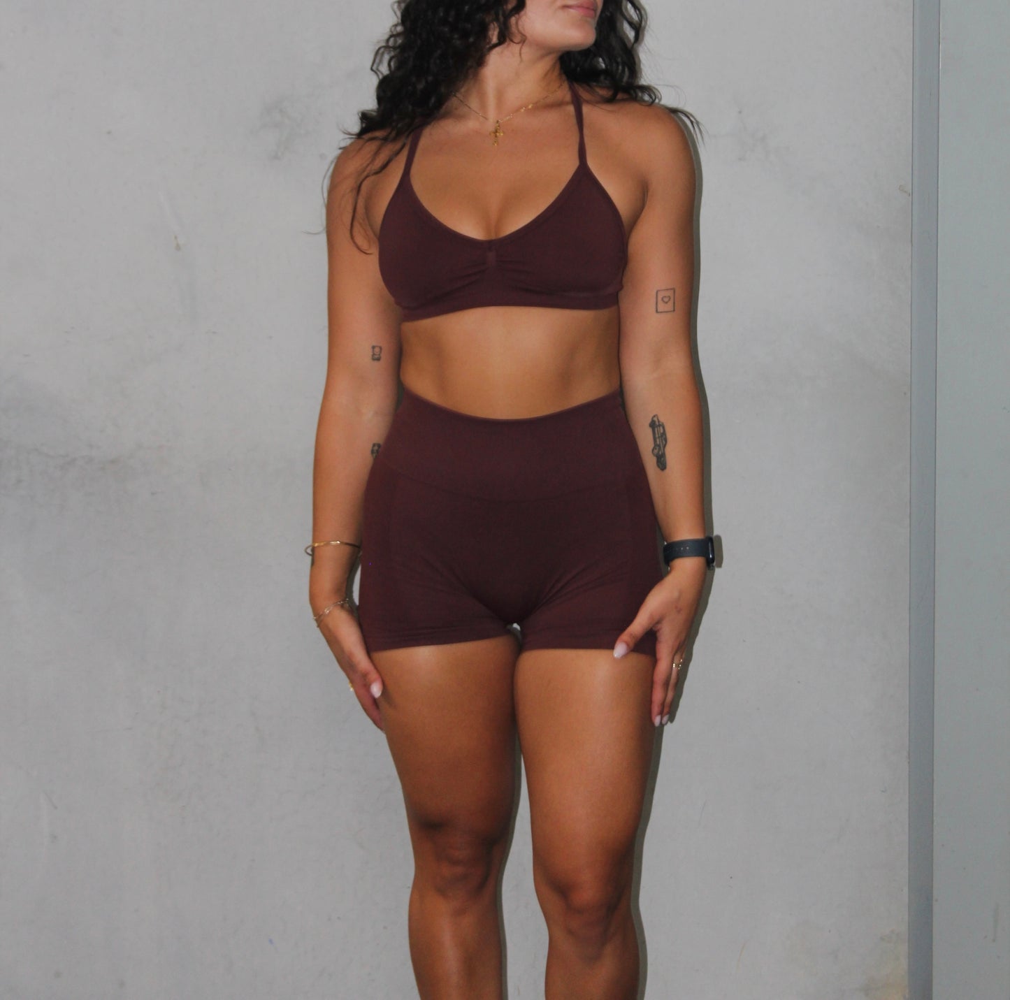 Cherry Red Bralette - - Ninety Six Fit Apparel