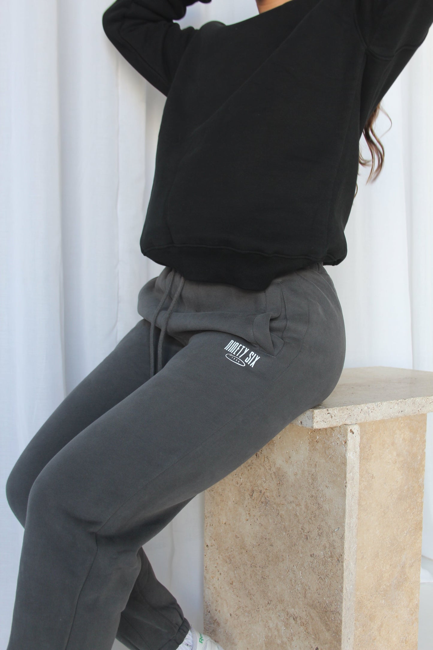 Unisex Grey Track-pants - - Ninety Six Fit Apparel