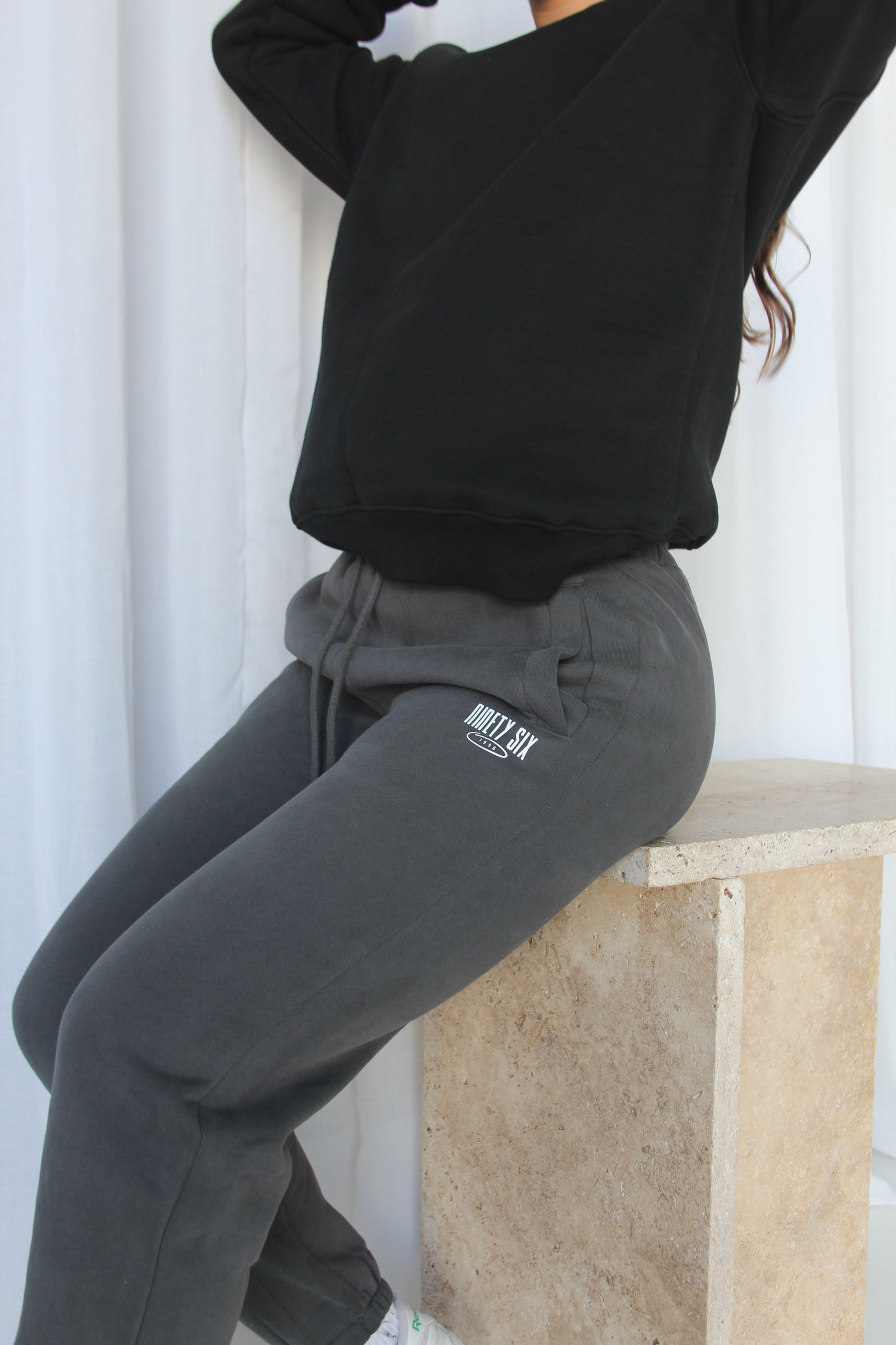 Unisex Grey Track-pants - - Ninety Six Fit Apparel