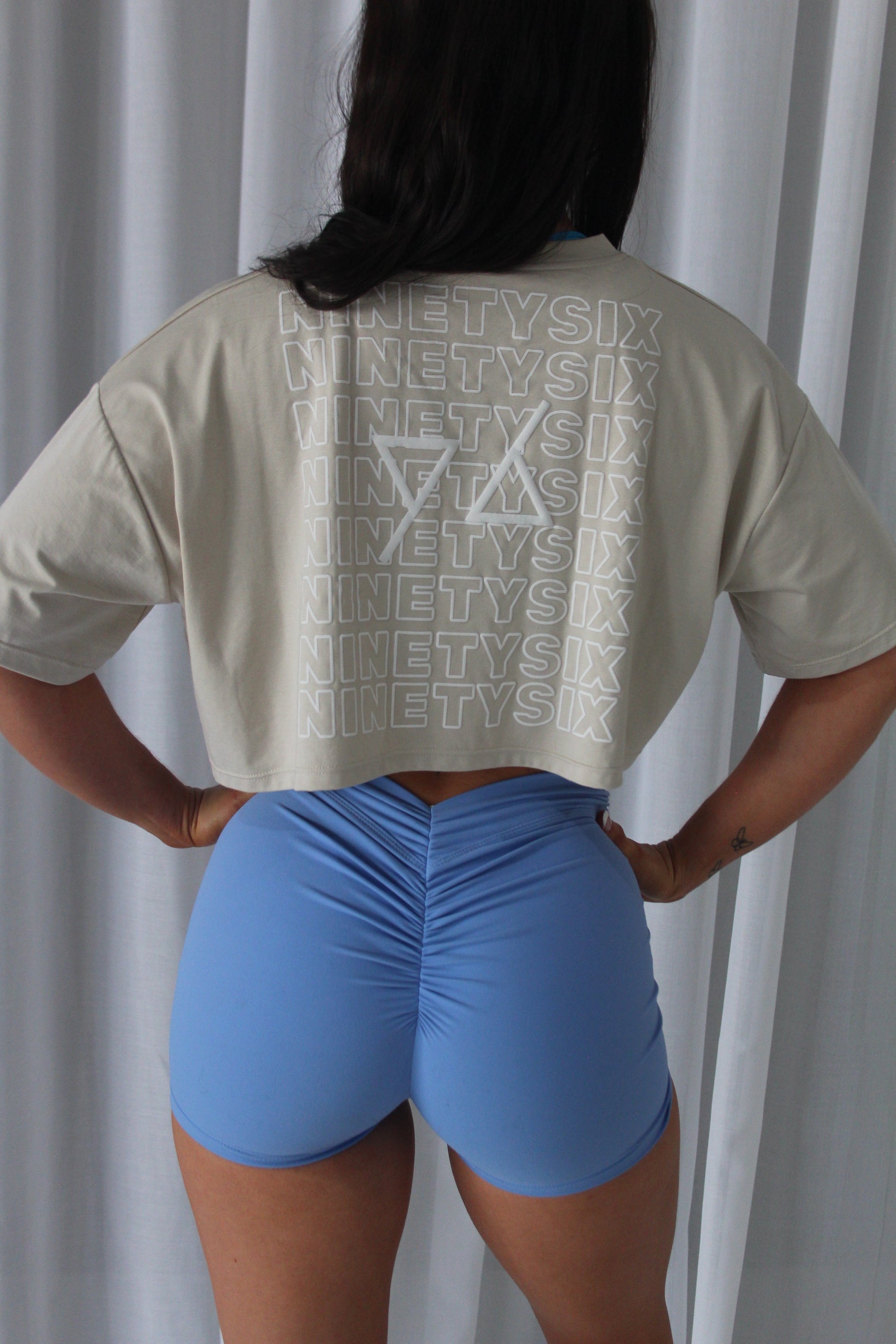 The Boxy Crop Top - - Ninety Six Fit Apparel