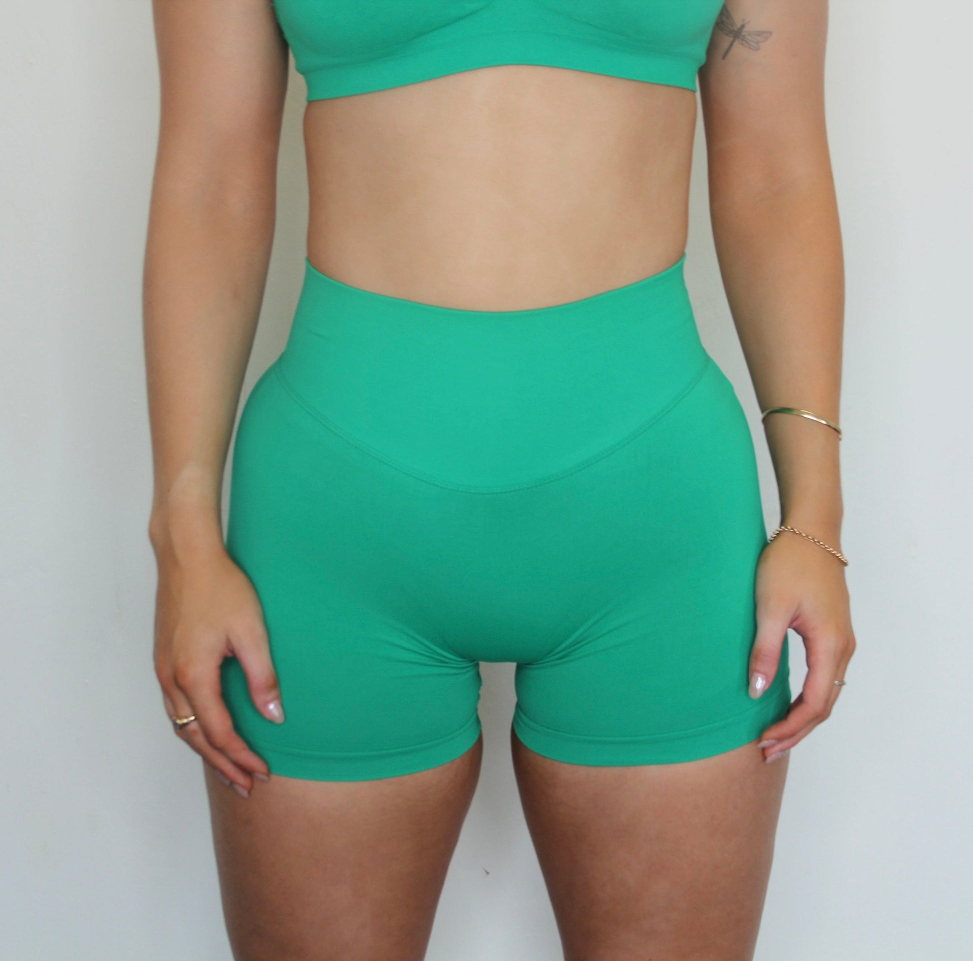 Signature Shorts - Jupiter Green - Ninety Six Fit Apparel