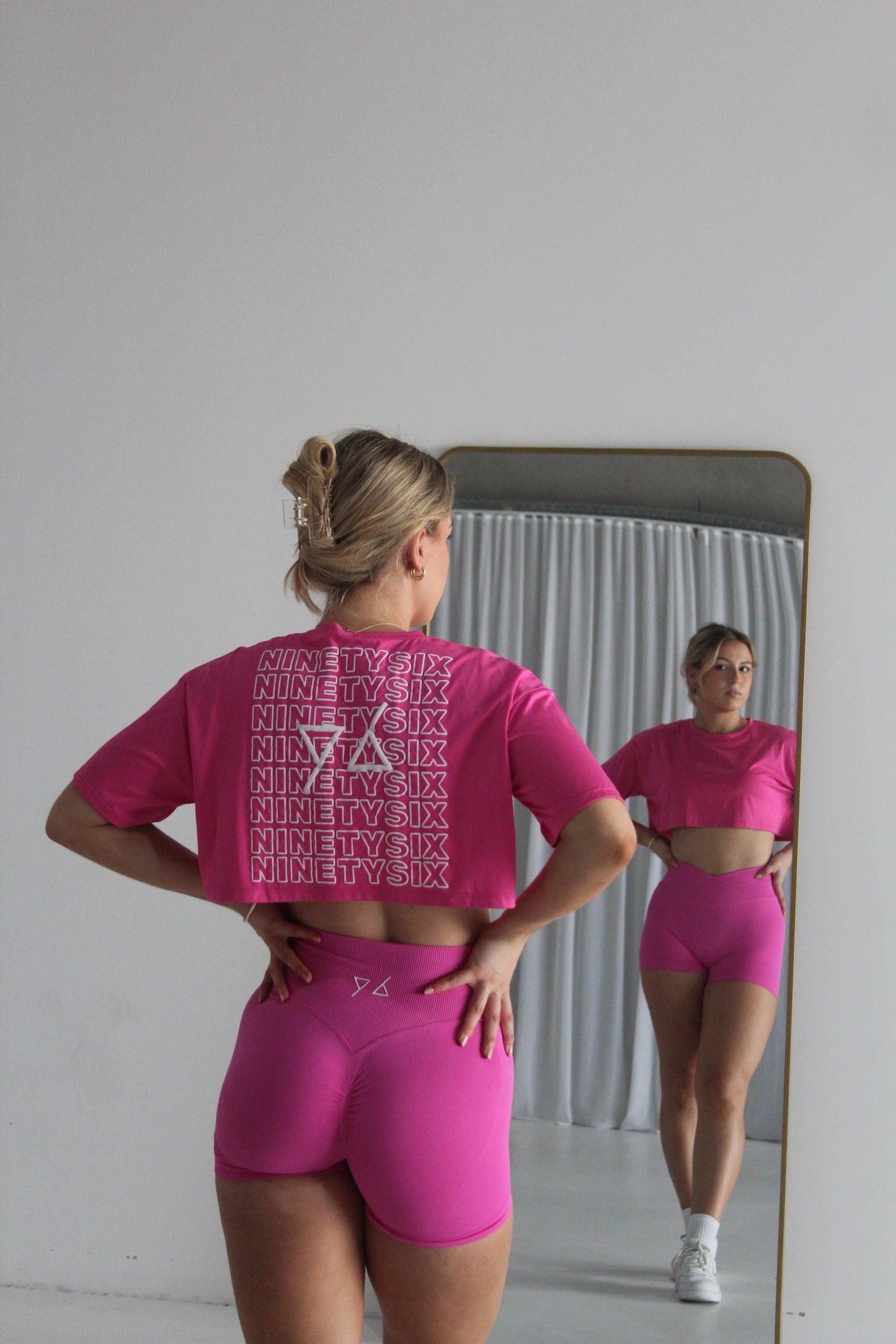 The Boxy Crop Top - - Ninety Six Fit Apparel