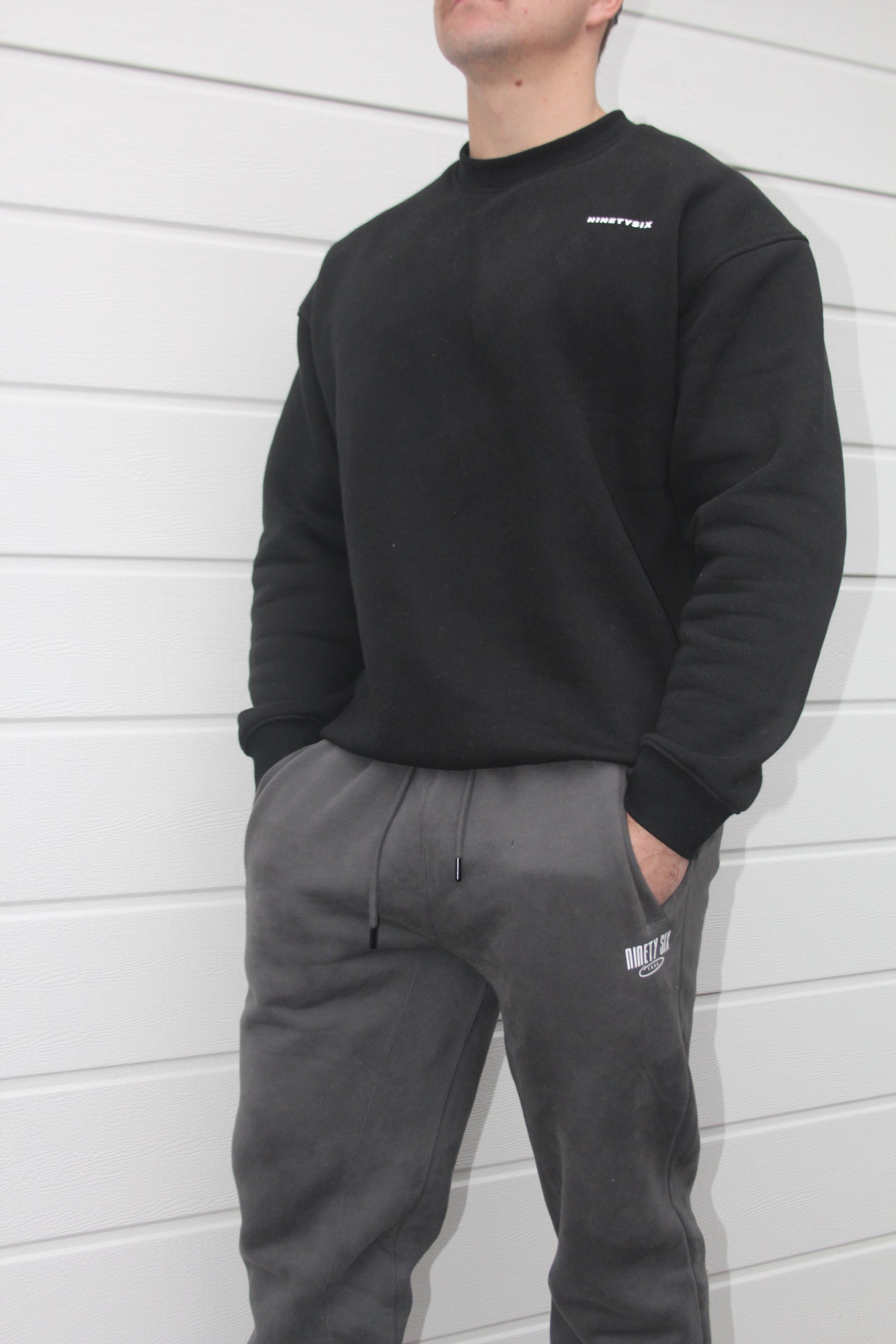 Unisex Grey Track-pants - - Ninety Six Fit Apparel