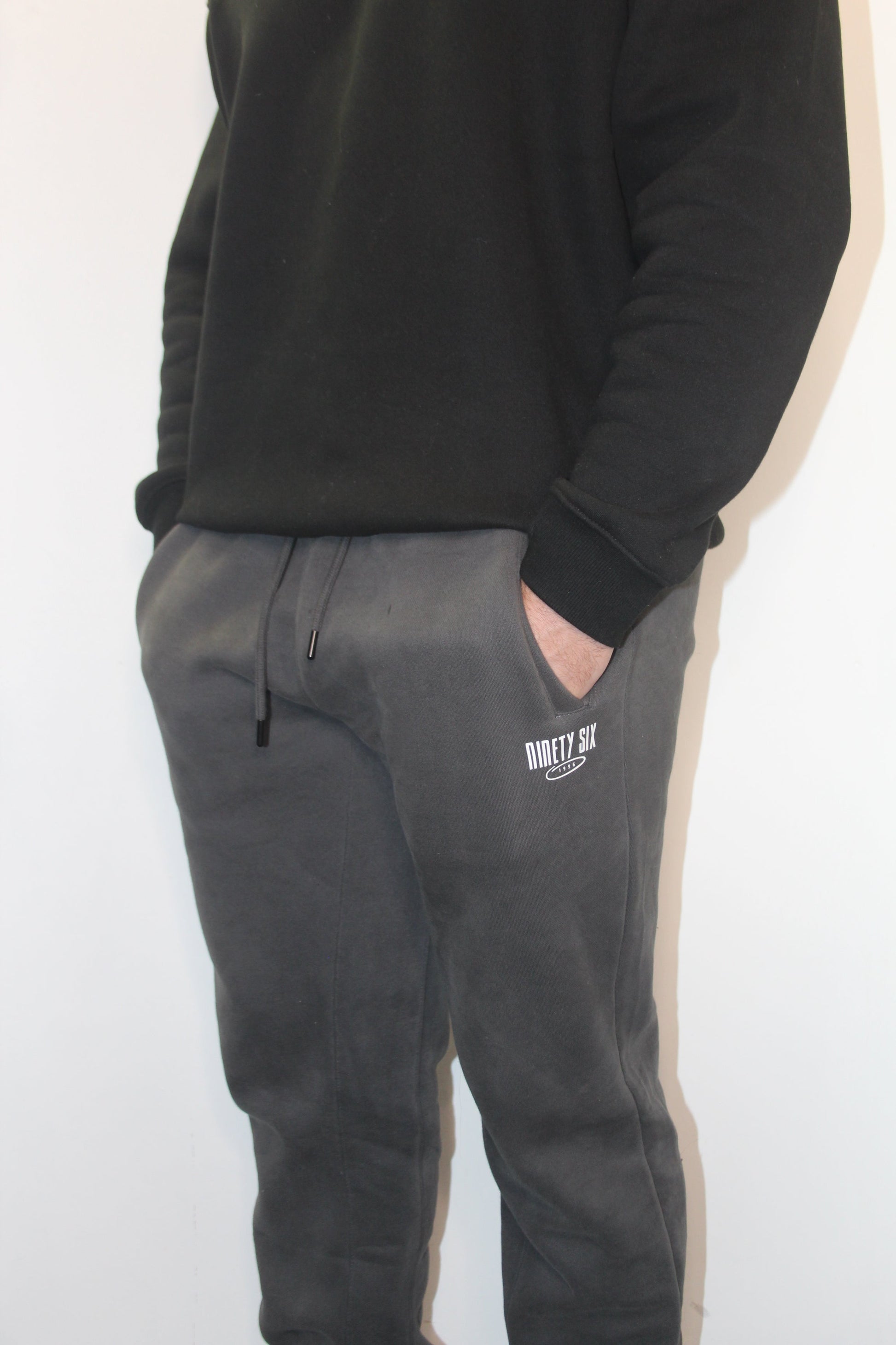 Unisex Grey Track-pants - Gray - Ninety Six Fit Apparel