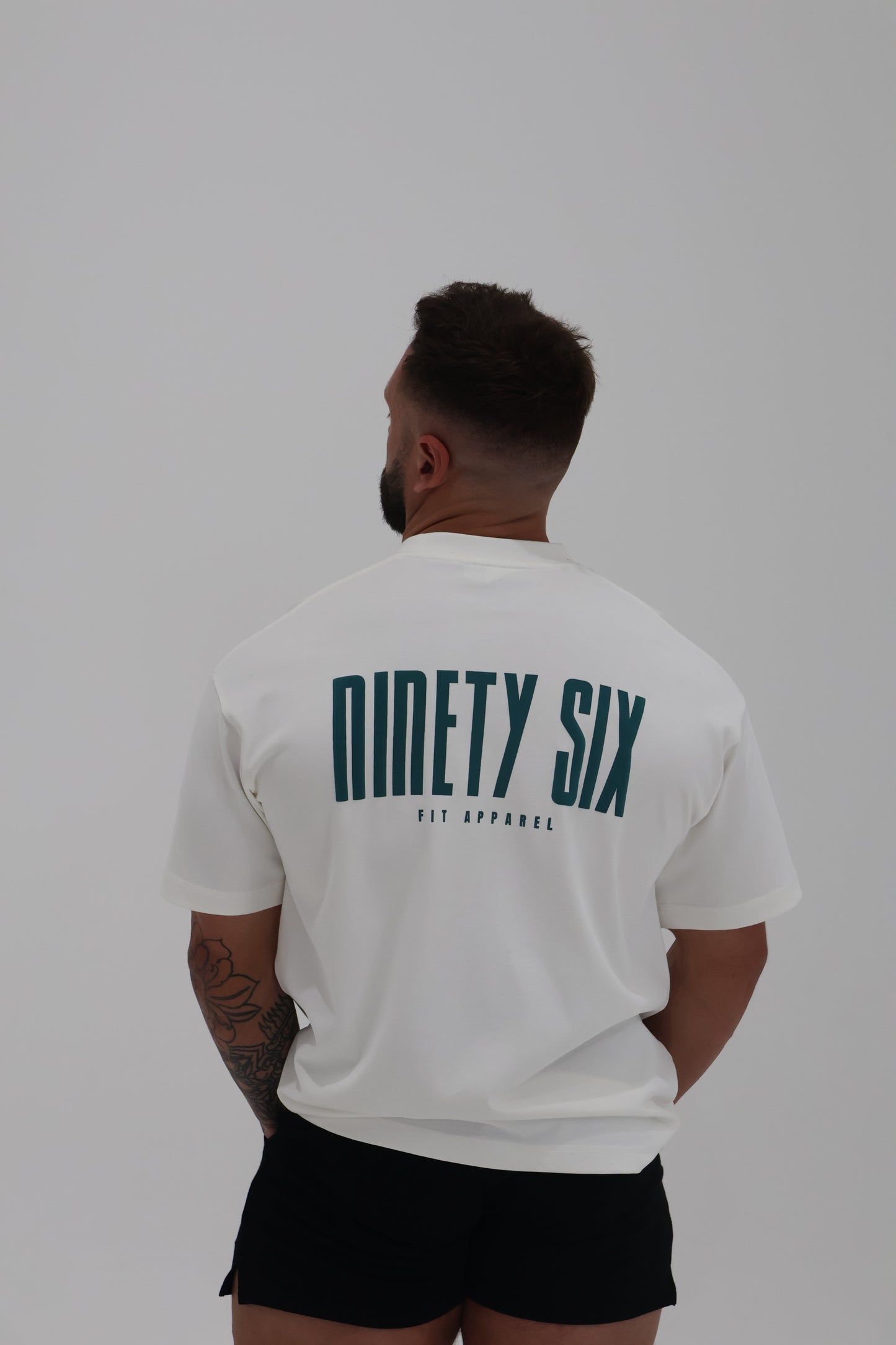 Heavy Weight Tee - White - Ninety Six Fit Apparel
