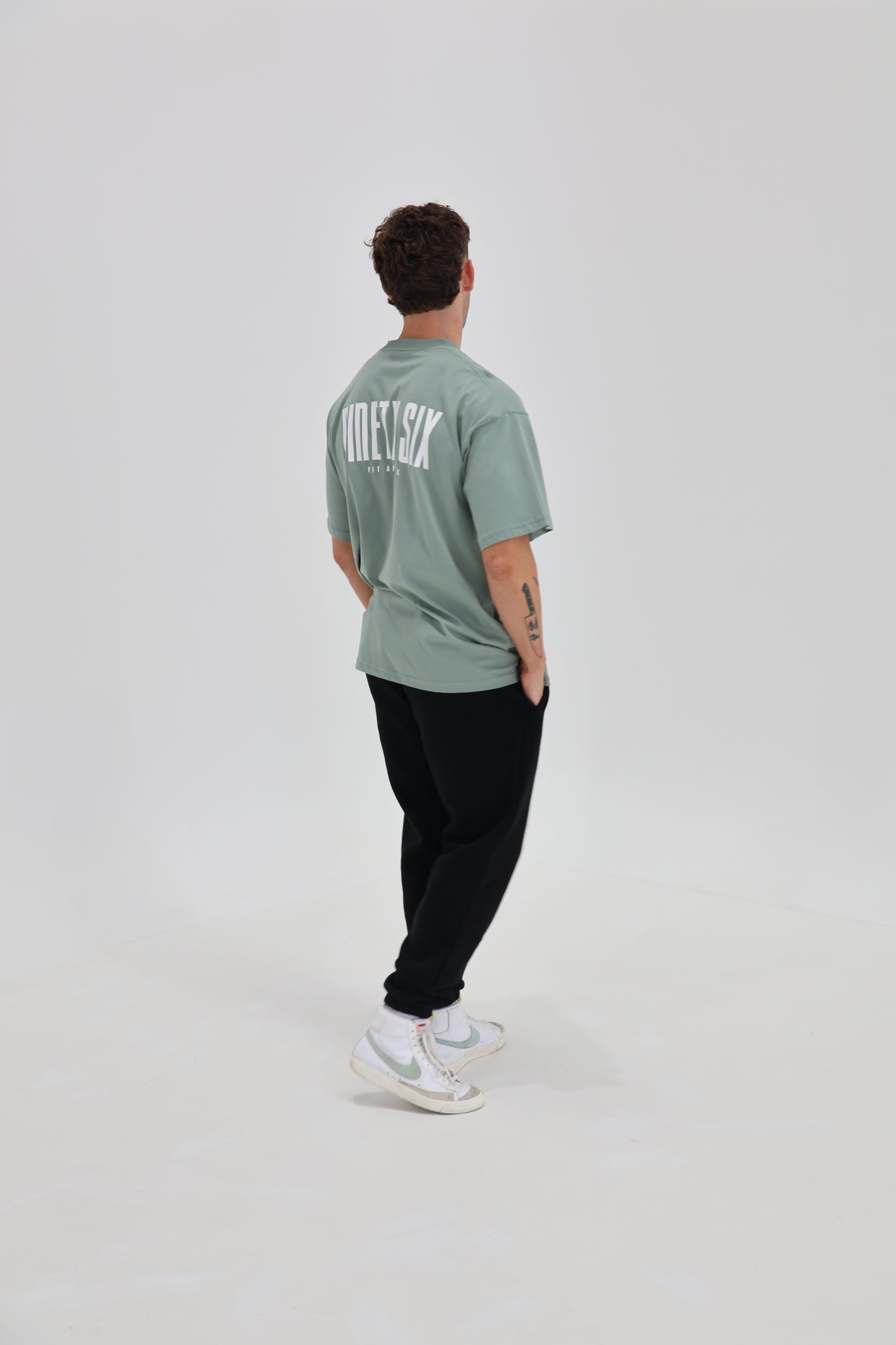 Light Weight Tee - Green - Ninety Six Fit Apparel
