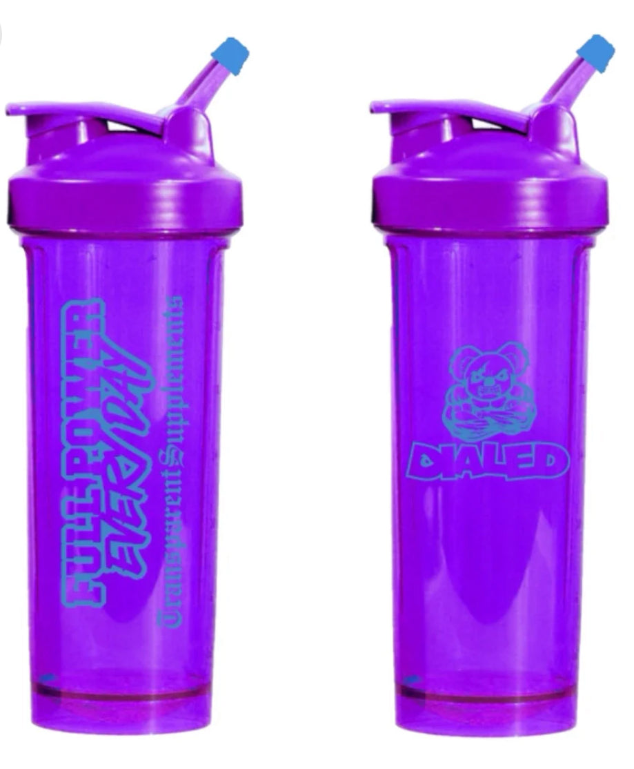 Shaker 850ml Transparent - Purple - Prime Edge Supplements