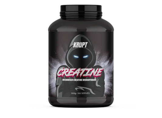 Krupt Creatine Monohydrate - 500g - 100 serves - Krupt Supps