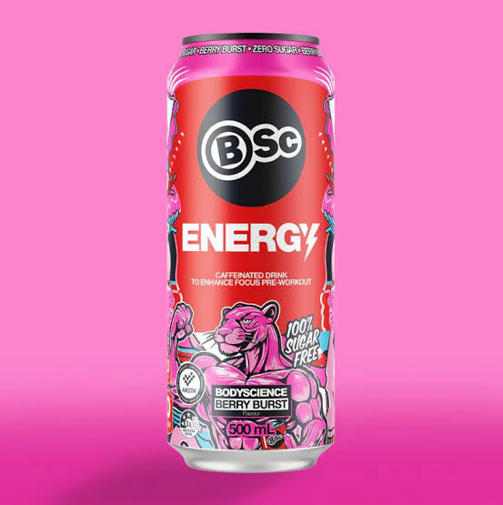 Energy Can BSC - Berry Burst - Body Science