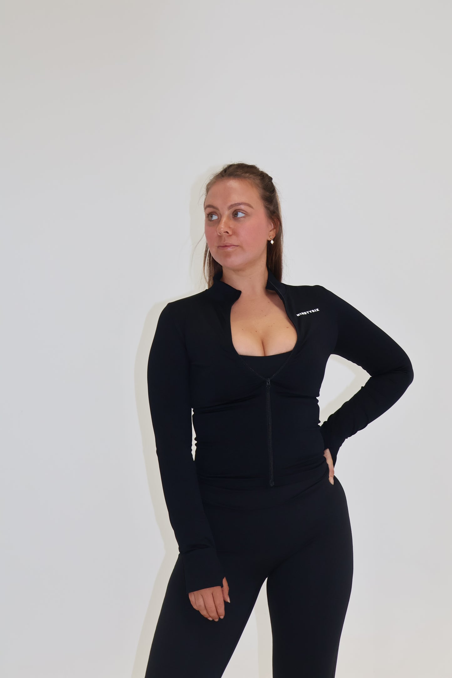 Lux Zip Up Jacket - - Ninety Six Fit Apparel