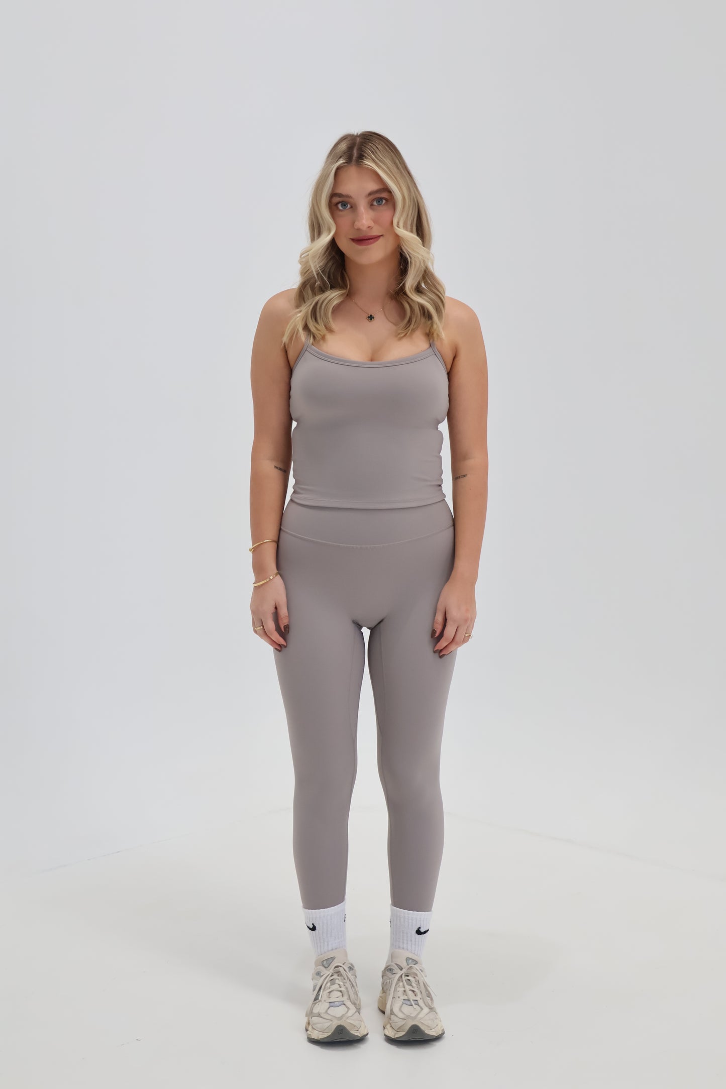 Amber Leggings - Stone - Ninety Six Fit Apparel