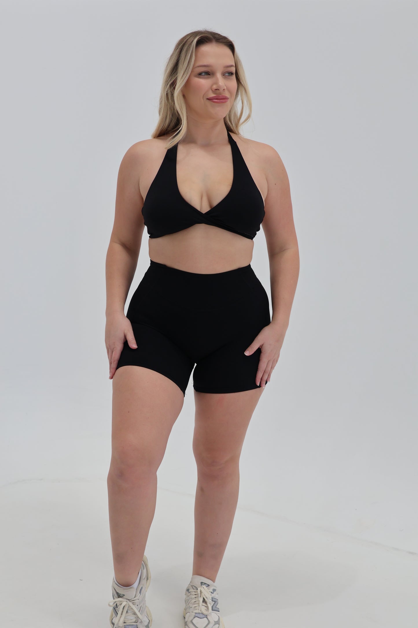 Amber Shorts - Black - Ninety Six Fit Apparel