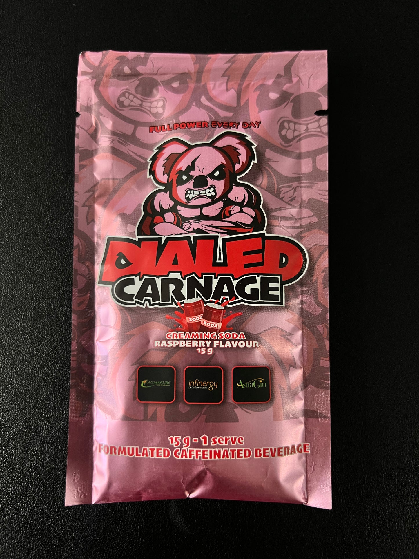 Sachet Single Dialed Carnage Pre Workout 15g - Creaming Sode - X Athletics