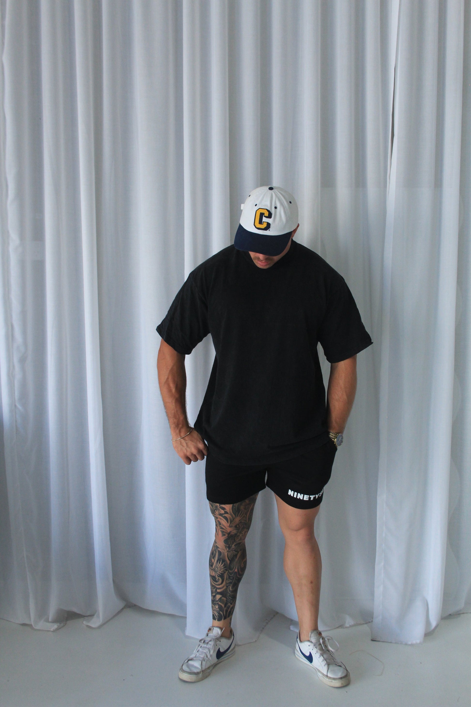 Mens Shorts - Small Black - Ninety Six Fit Apparel