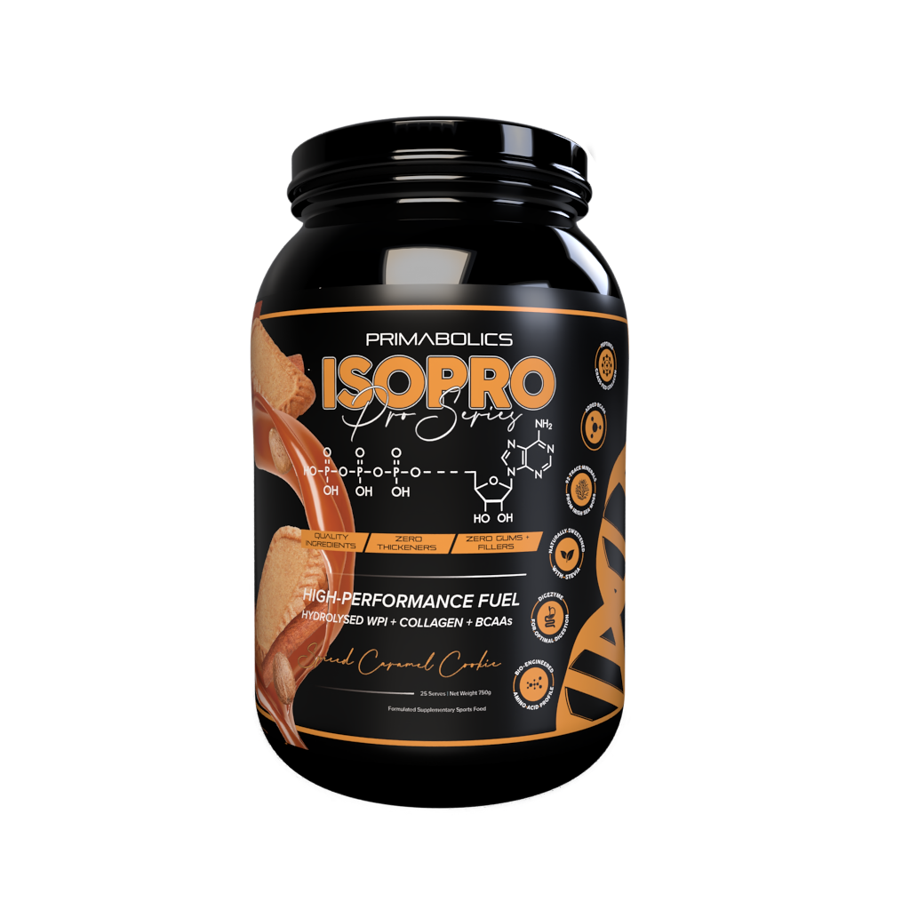 Iso Pro - 27 Serves Spiced Caramel Cookie ( Biscoff ) - Primabolics