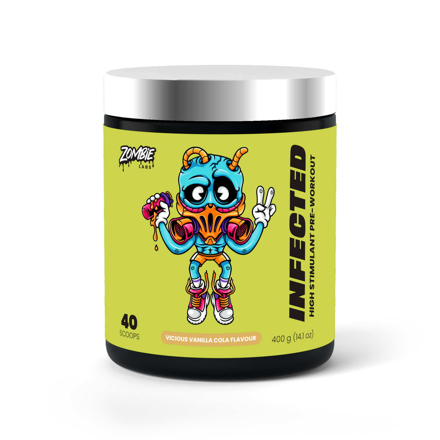 Infected Pre Workout - Vicious Vanilla Cola - Zombie Labs