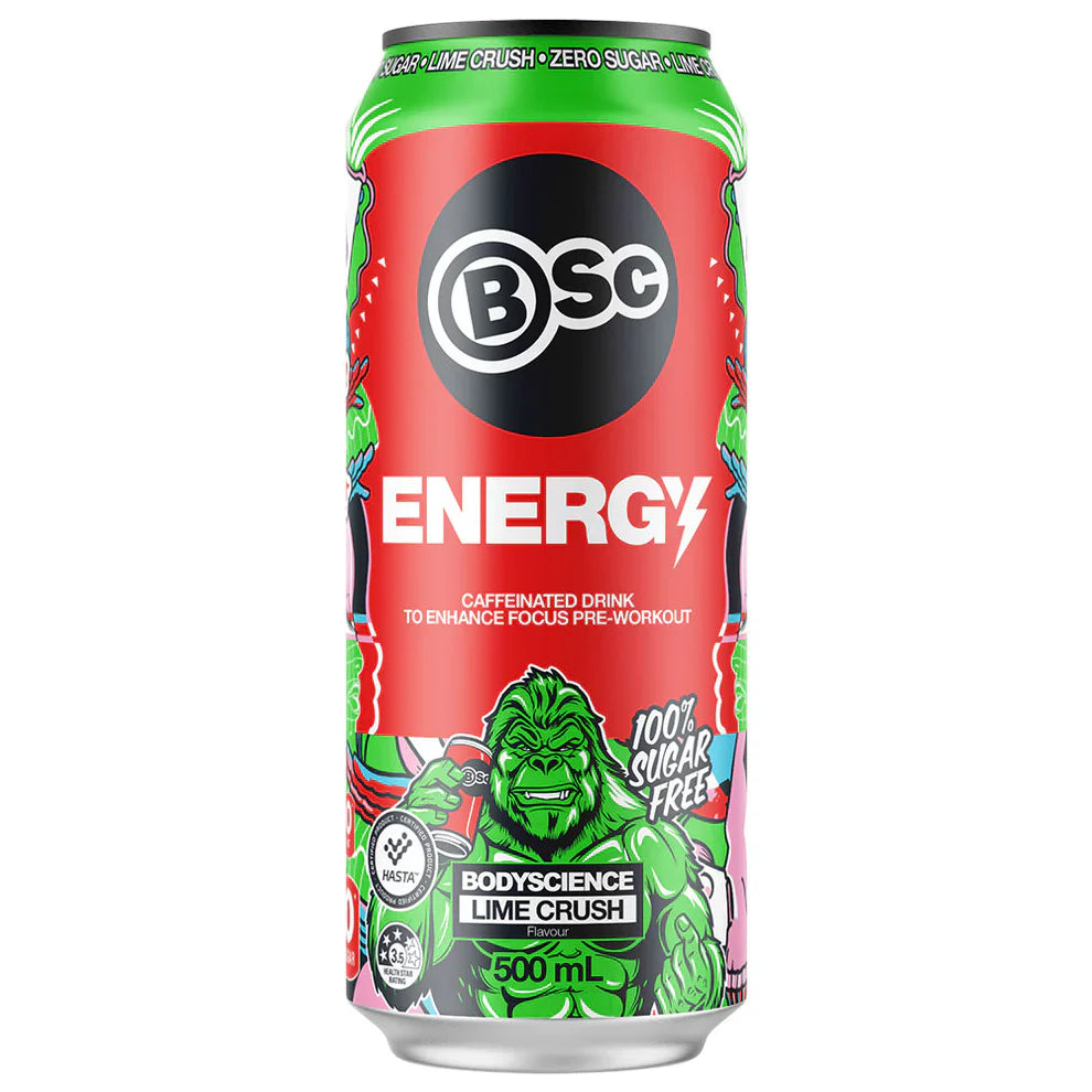 Energy Can BSC - Lime Crush - Body Science