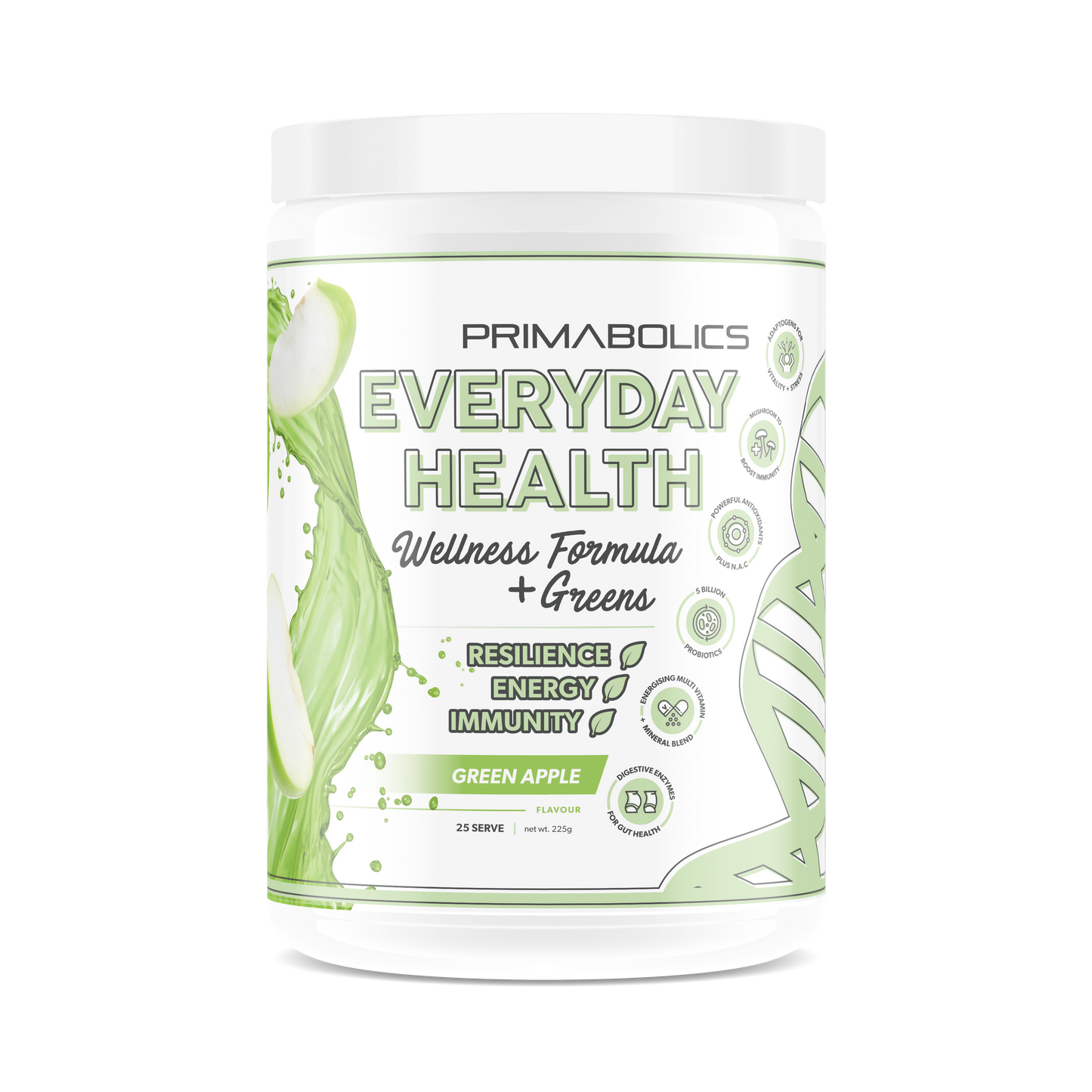 Everyday Health - 25 serve Green Apple - Primabolics