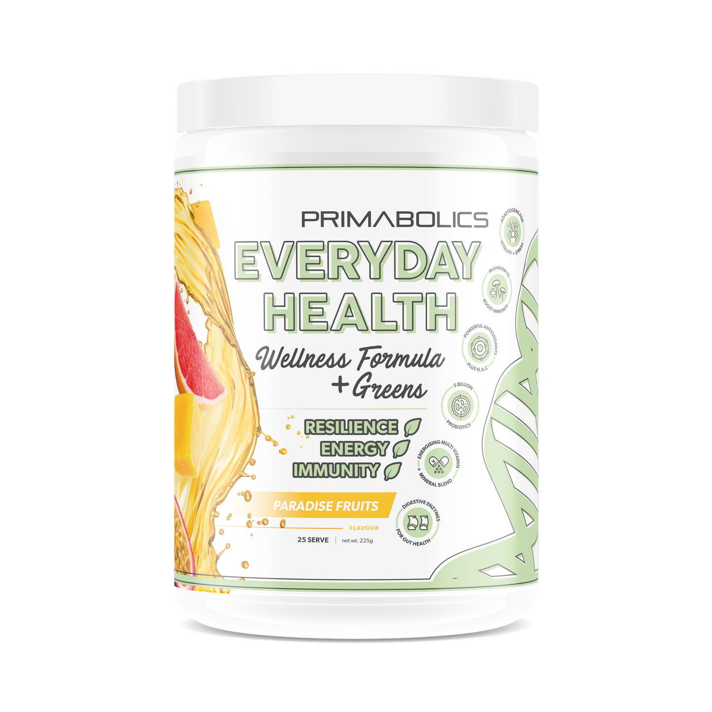 Everyday Health - 25 serve Paradise Fruits - Primabolics