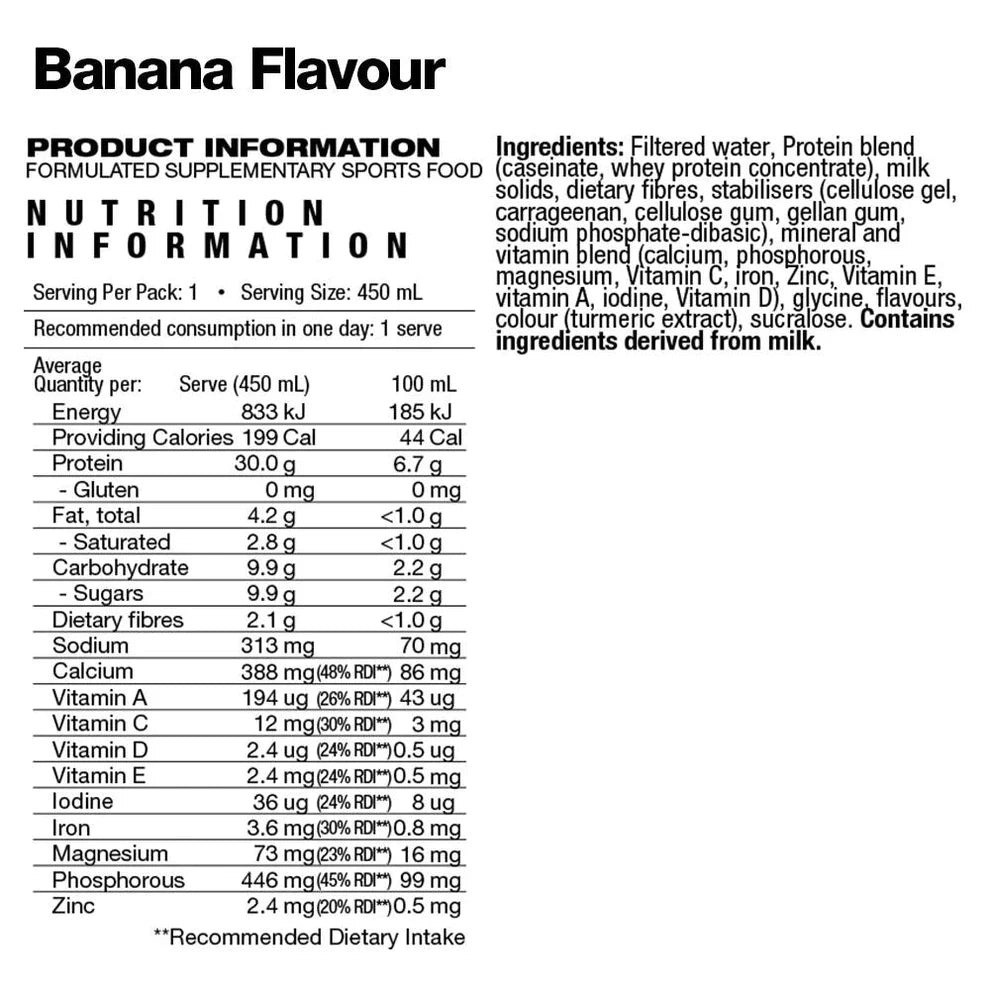 RTD Premium Protein Shake - - Body Science