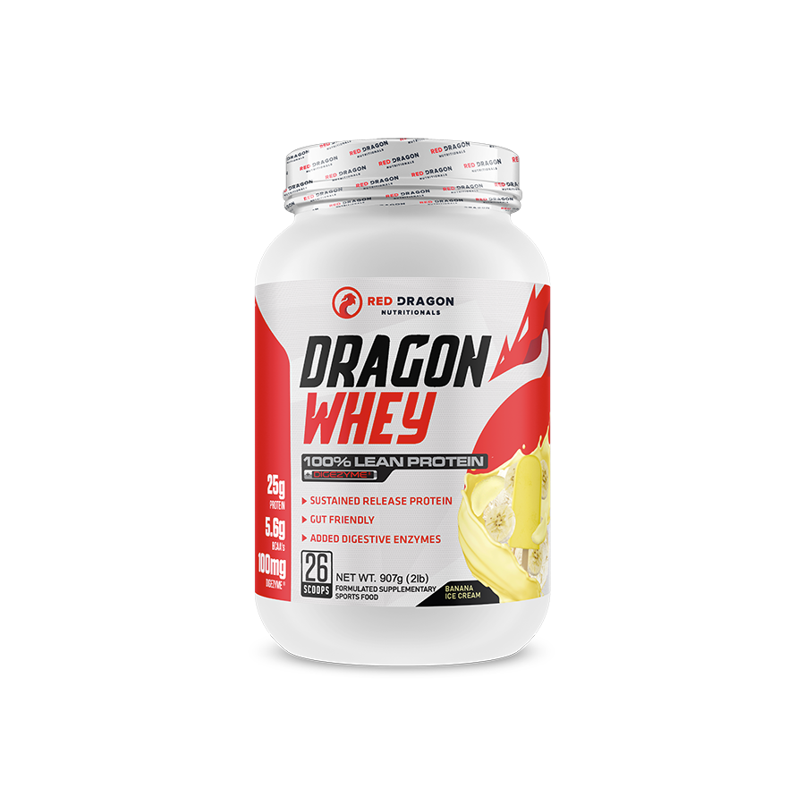 Dragon Whey - 2lb Banana - Red Dragon
