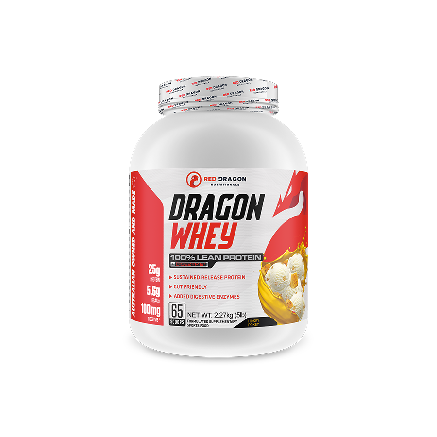 Dragon Whey - 5lb Hokey Pokey - Red Dragon