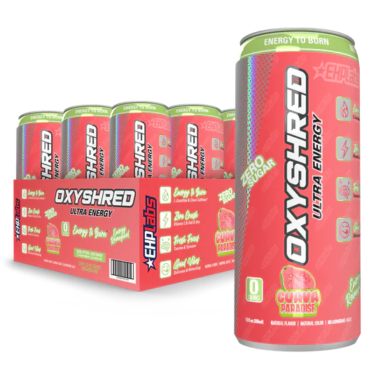 OXYSHRED ULTRA ENERGY DRINK RTD - Guava Paradise - EHP Labs