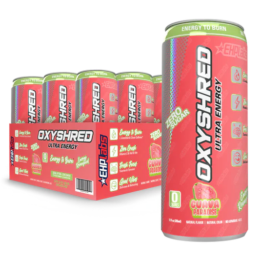 OXYSHRED ULTRA ENERGY DRINK RTD - Guava Paradise - EHP Labs