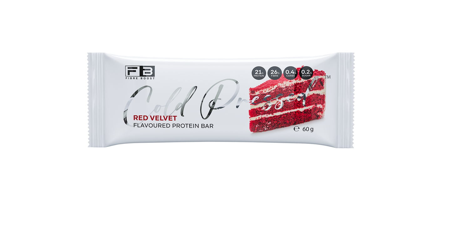 Fibre Boost Protein Bar - Red Velvet - Fibre Boost