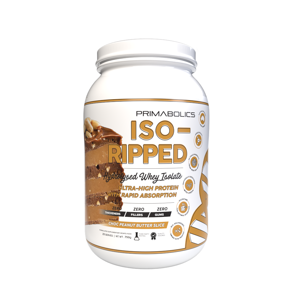 Iso Ripped - 27 serves Choc Peanut Butter Slice - Primabolics