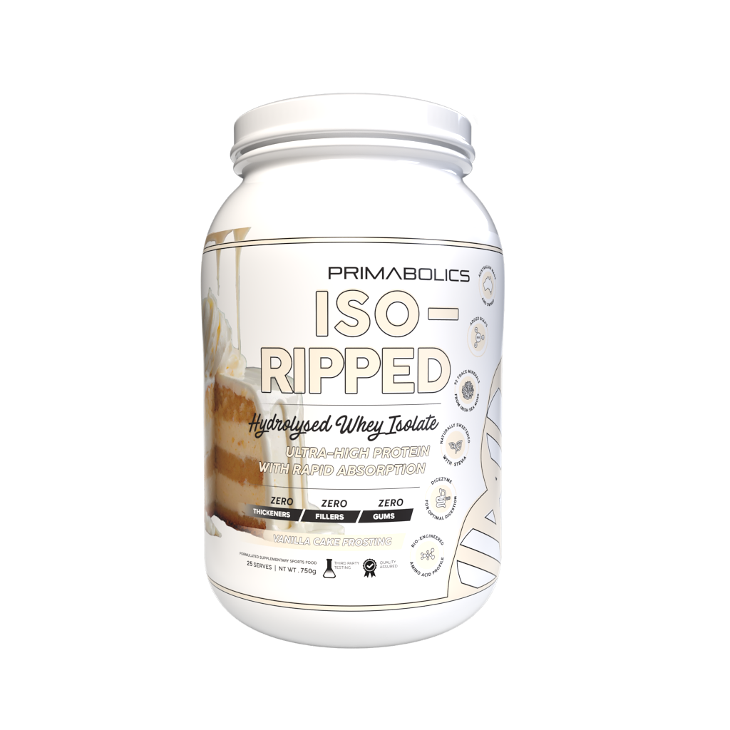 Iso Ripped - 27 serves Vanilla Cake Frosting - Primabolics