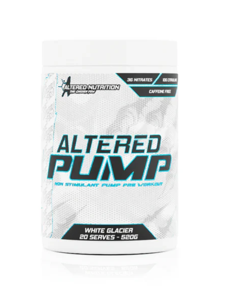Altered Pump by Altered Nutrition - - Athletic Sports