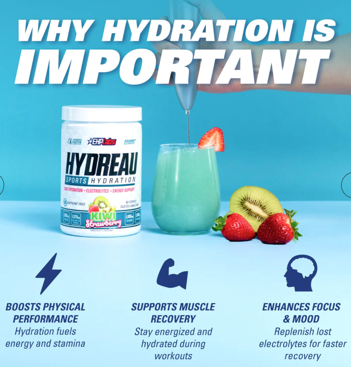 HYDREAU - Sports Hydration - - EHP Labs